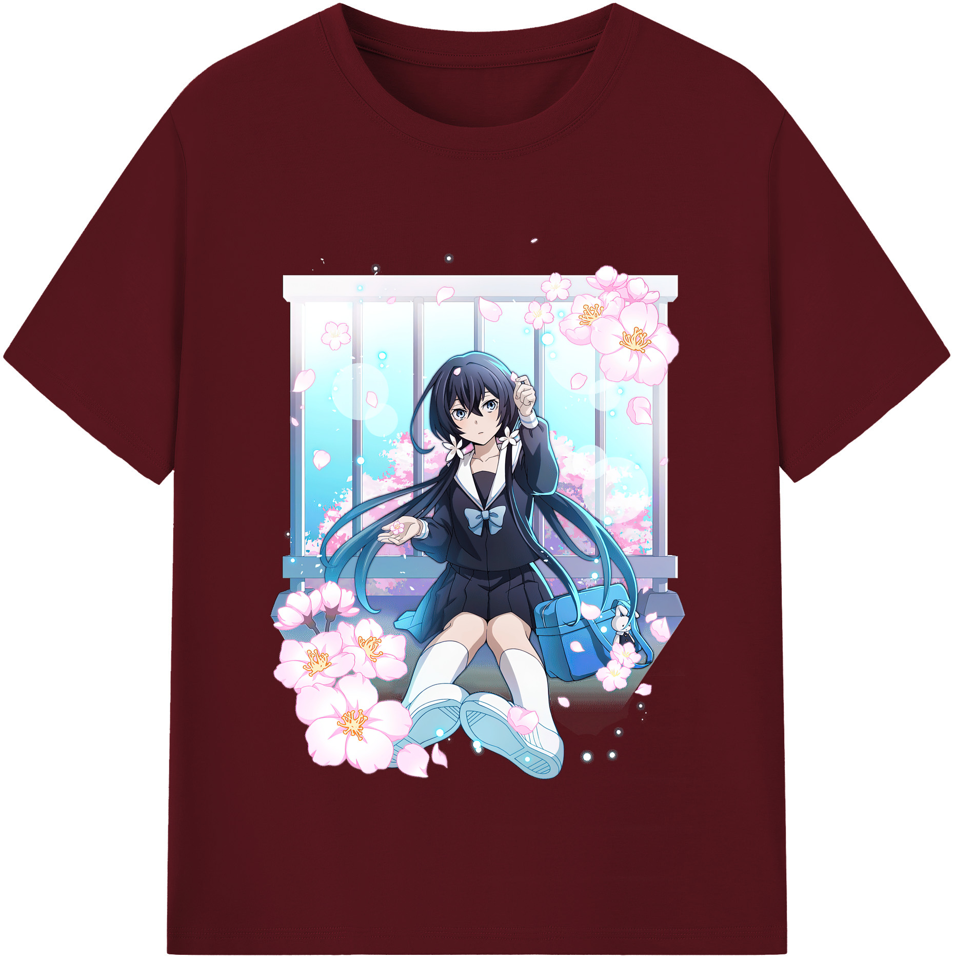 （画像用） 文豪ストレイドッグス Bungo Stray Dogs 綿100％半袖Tシャツ（フロントプリント）